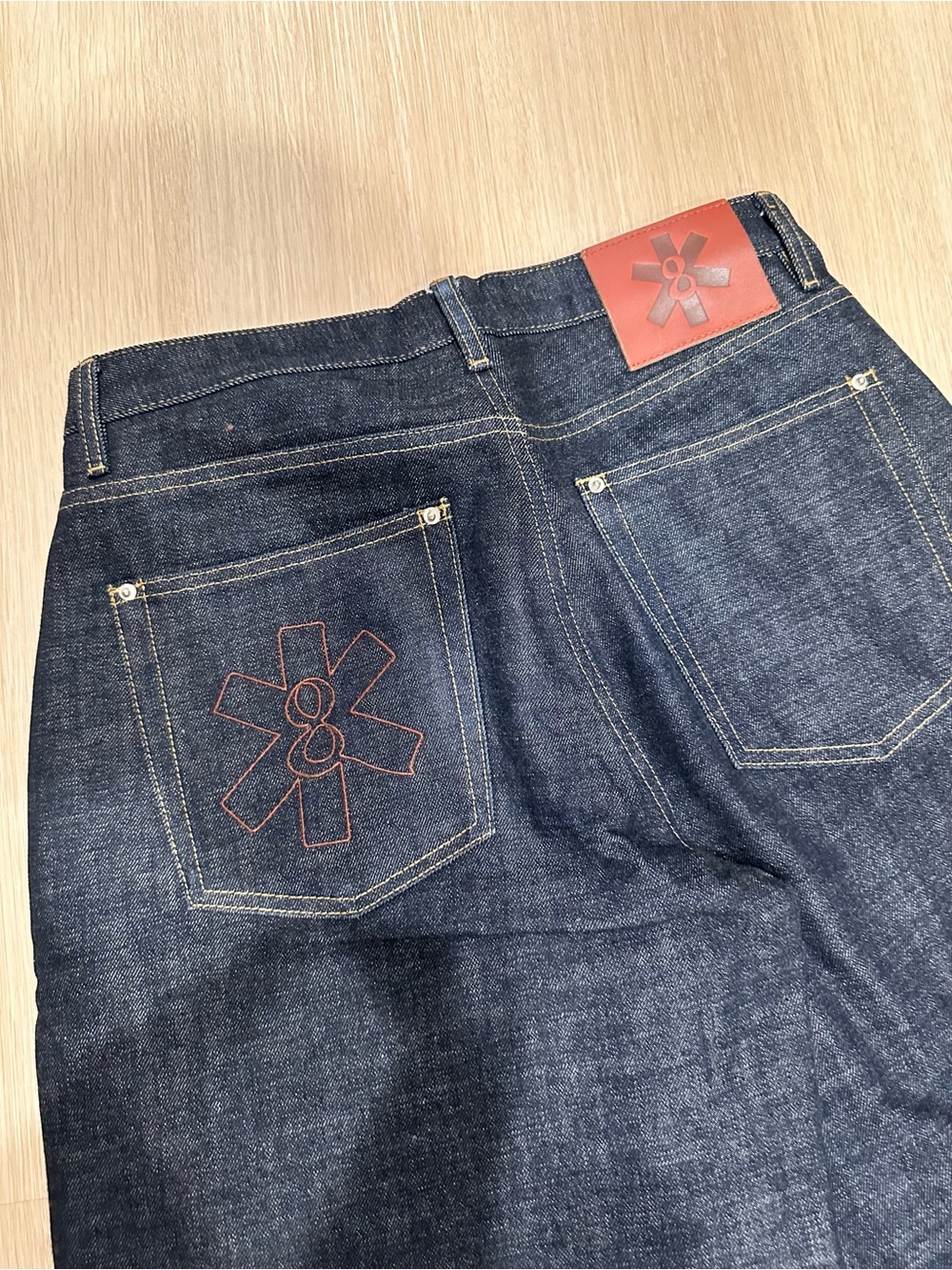 Eight Online 14oz Baggy Japanese Selvedge Denim - Picture 2 of 4